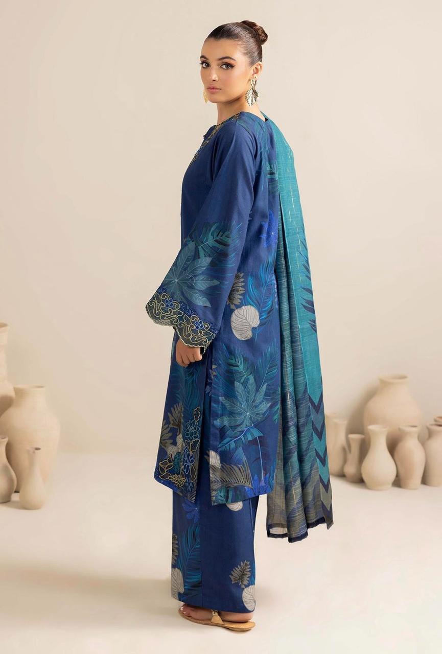 ADAN LIBAS PRINTED LAWN EMBROIDERY DRESS 3 PIECE 2246