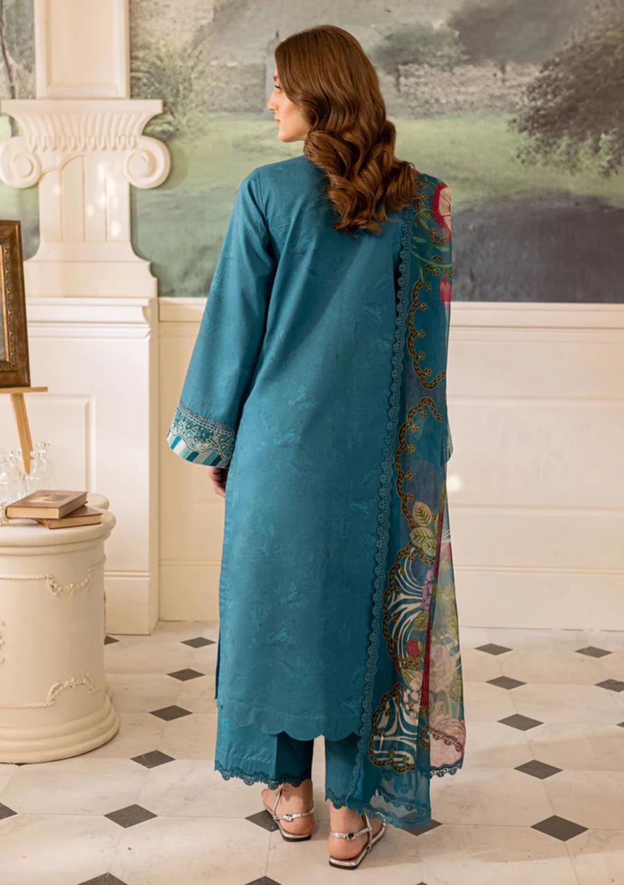 FARASHA LAWN PRINTED EMBROIDERY DRESS 3 PIECE UNSTITCHED 2176