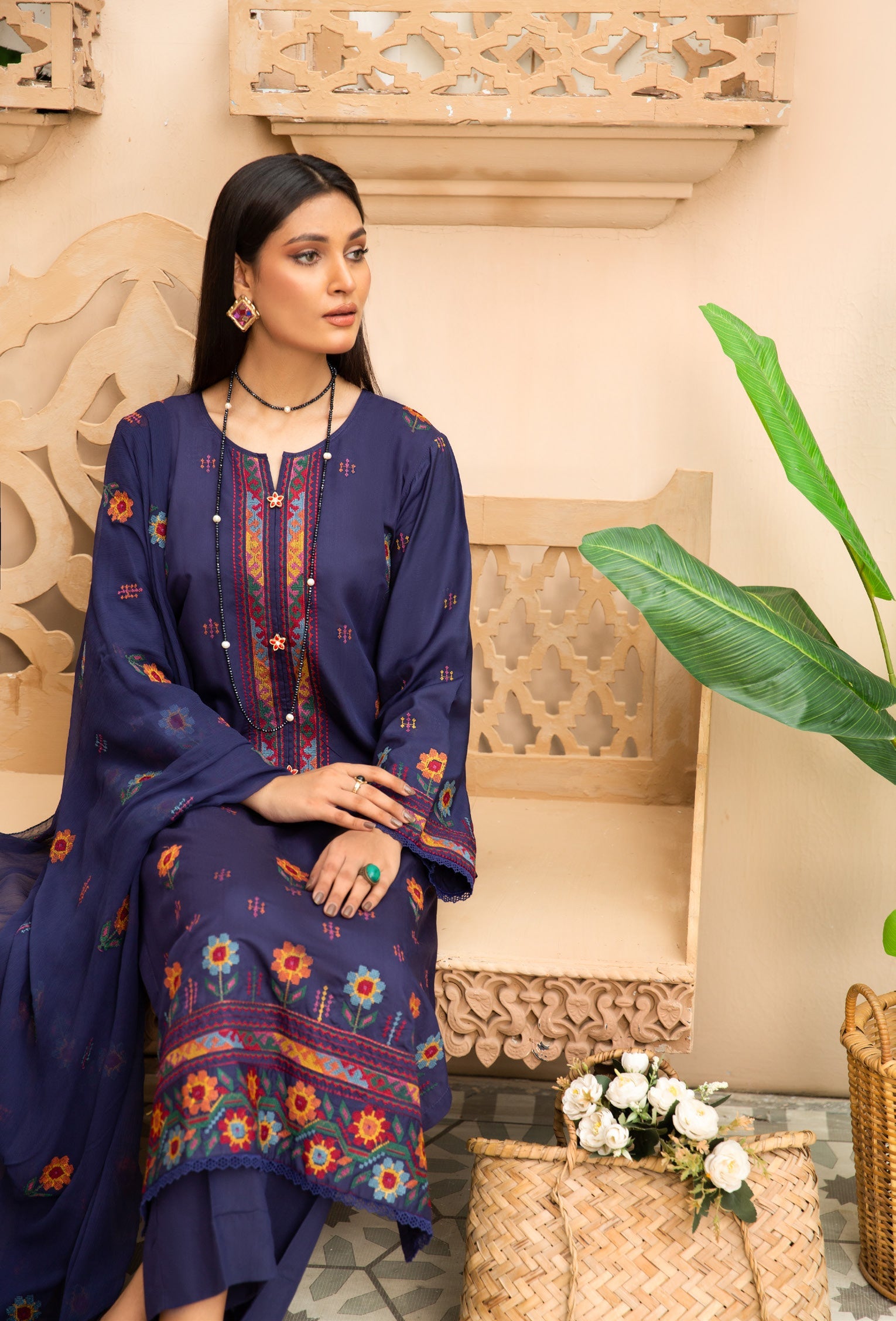 Khaas by Khoobsurat Premium Embroidered Viscose (Design-07)
