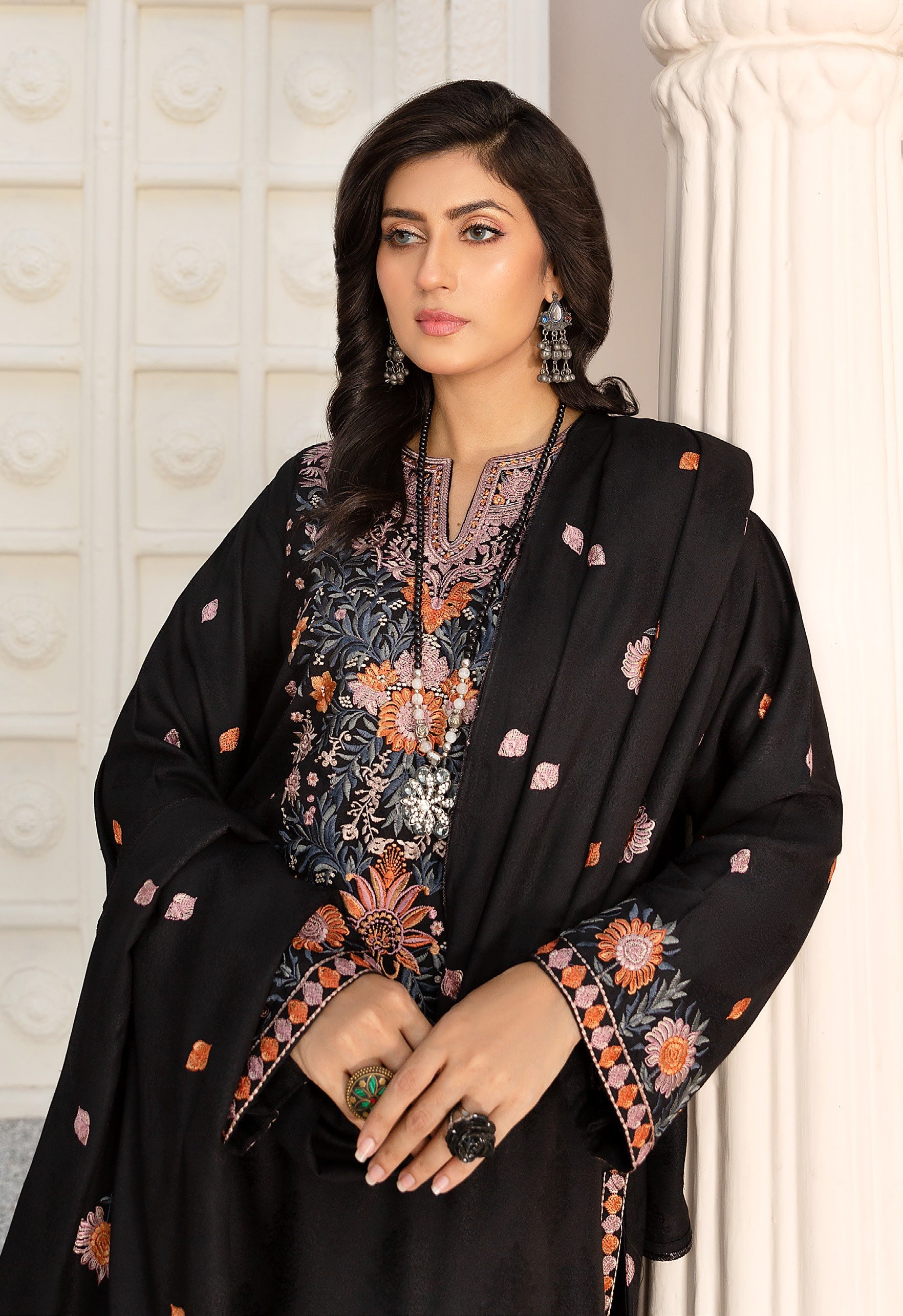 Khubsoorat Dhanak Premium 3piece suit D-05