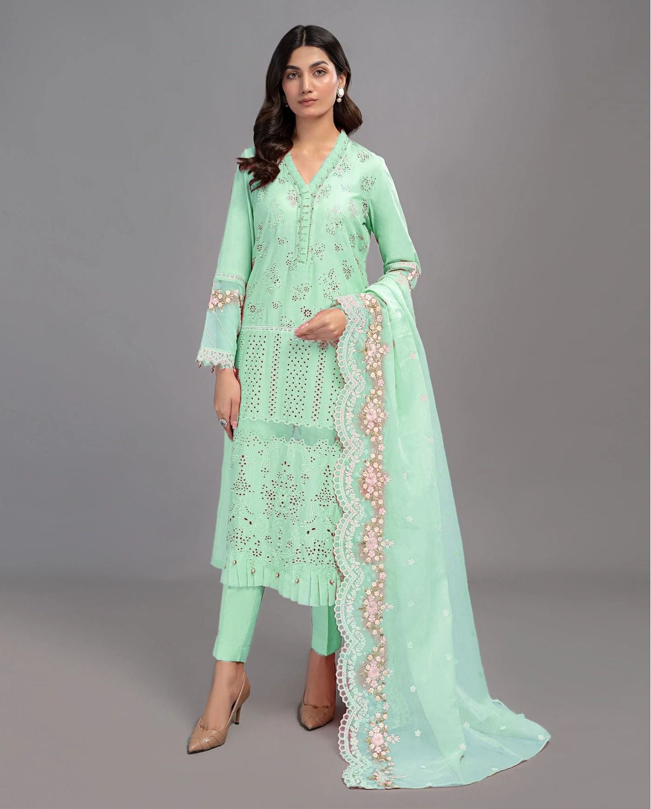 MARIA B SUMMER LAWN